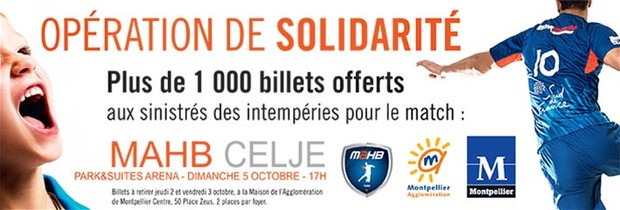 Opération de solidarité: 1000 billets offerts rencontre MAHB-CELJE