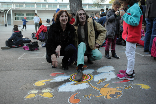 La Ville de Montpellier a inauguré le jeu d'artiste de l'école Alain Savary