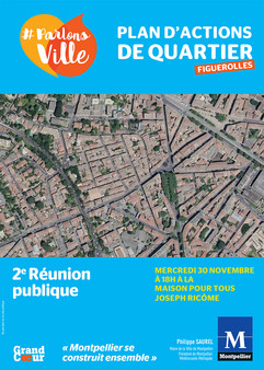 2e réunion publique de concertation sur le projet de réaménagement des espaces publics du quartier Figuerolles
