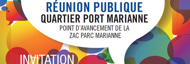 Réunion publique quartier Port Marianne