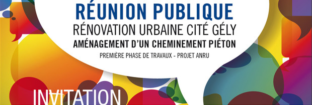 Réunion publique : rénovation urbaine Cité Gély