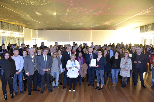 La Ville de Montpellier remercie les agents dans le cadre de l’obtention de la certification Qualivilles et du trophée Qualité 2016 – Accueil & usagers