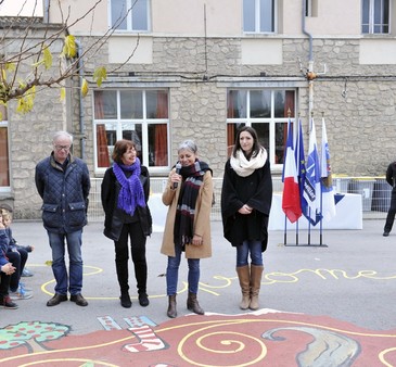  La Ville de Montpellier a inauguré le jeu d'artiste de l'école Dr Calmette