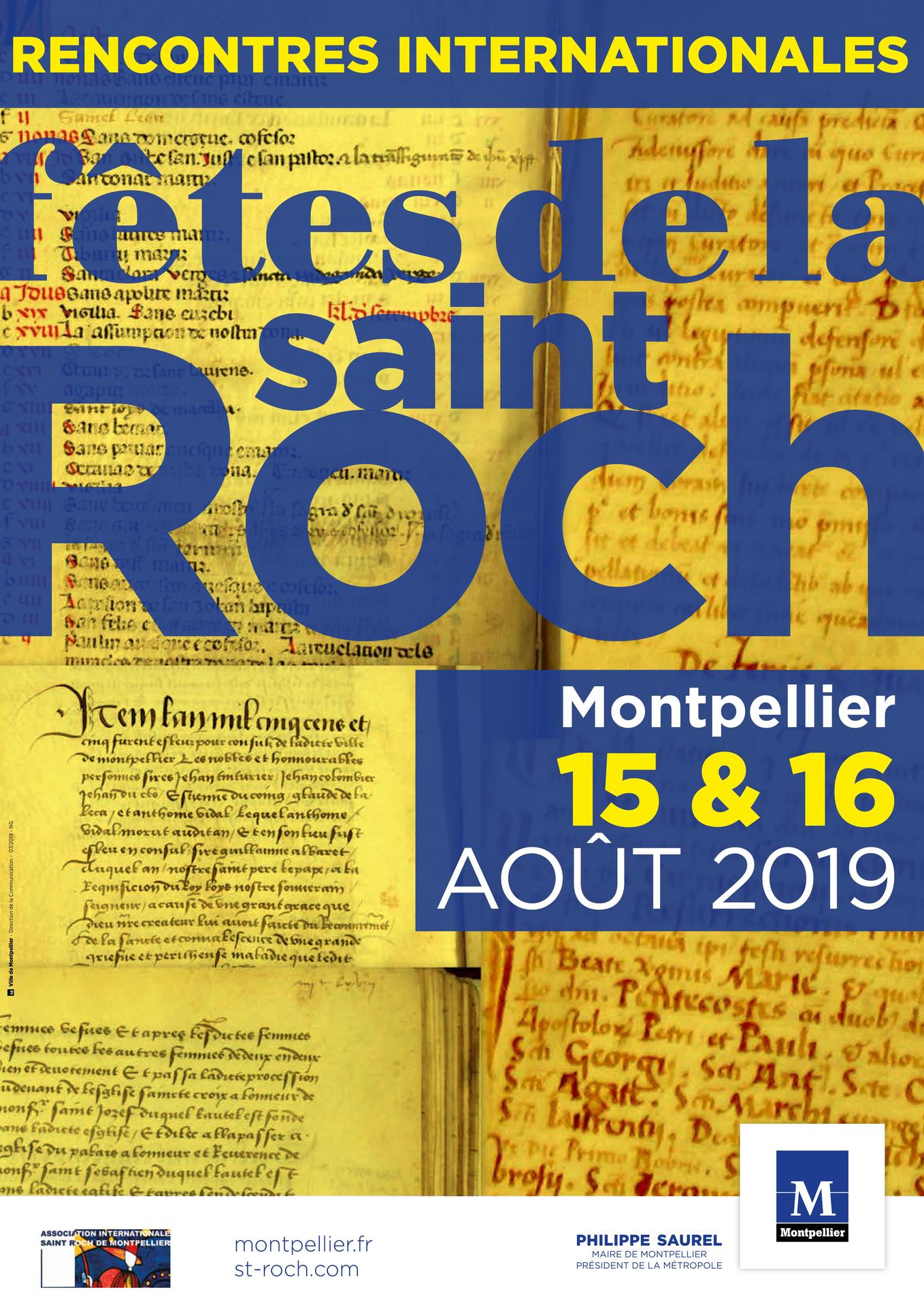 affiche fêtes de la Saint-Roch