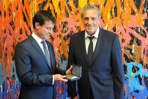 Manuel Valls citoyen d'honneur de la Ville de Montpellier
