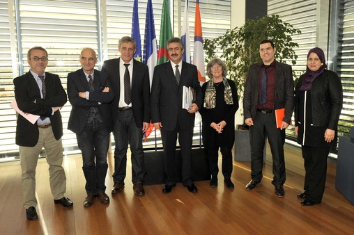 Philippe SAUREL a reçu le Consul Général d'Algérie à Montpellier 