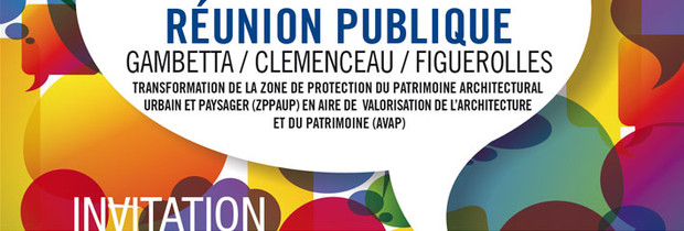 Réunion publique : Gambetta / Clémenceau / Figuerolles