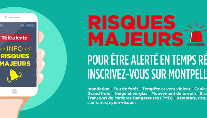 Risques majeurs : inscrivez-vous à la téléalerte