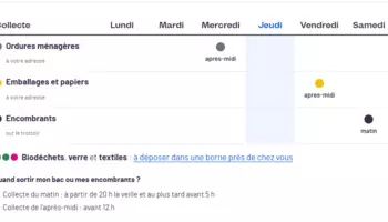 jours de collecte déchets métropole de montpellier