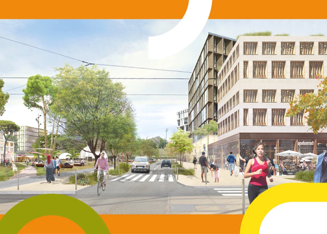 Renouvellement urbain du quartier Mosson