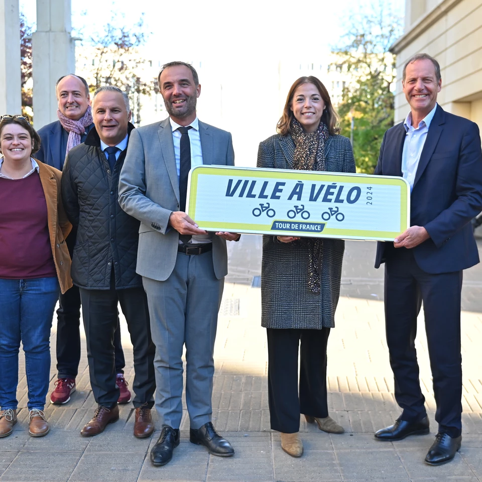 Ville à vélo Tour de France 2025