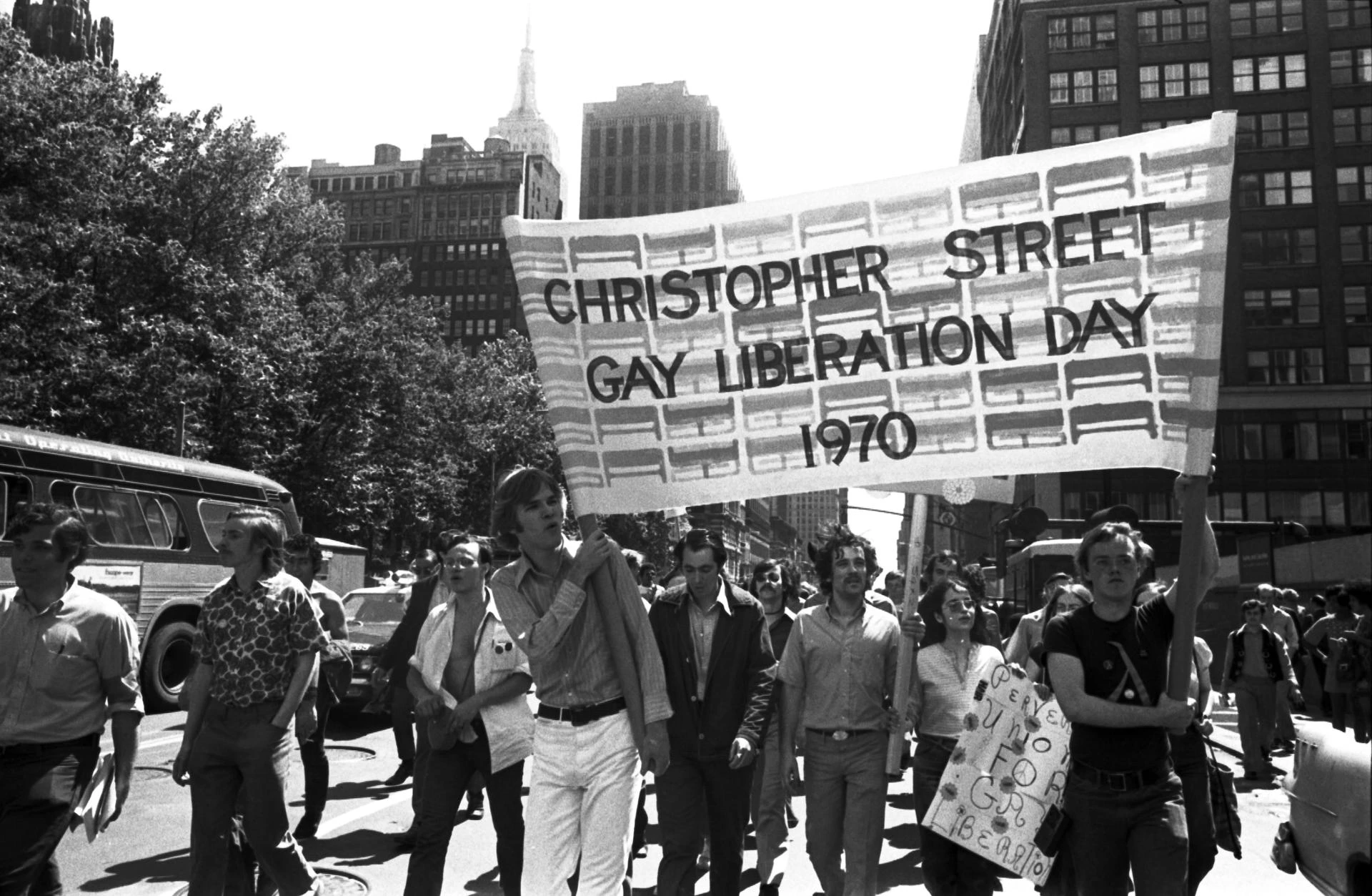 Christopher Street Gay Liberation Day 1970 Gay Pride 1969 - Diana Davies New-York Public Library