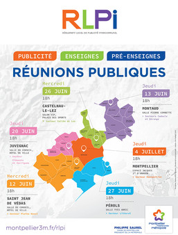 Réunion publique RLPi Montpellier