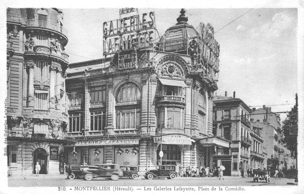 Galeries Lafayettes, Place de la Comédie, vers 1900, 6Fi 598