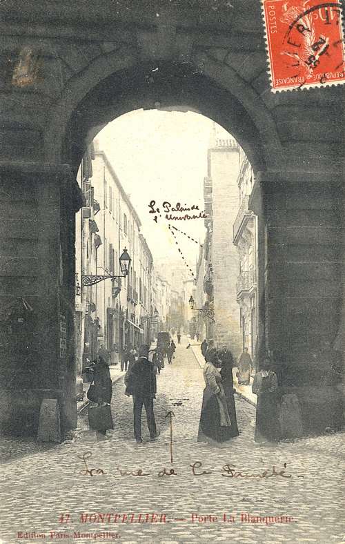 Porte la Blanquerie, vers 1900, 6Fi284