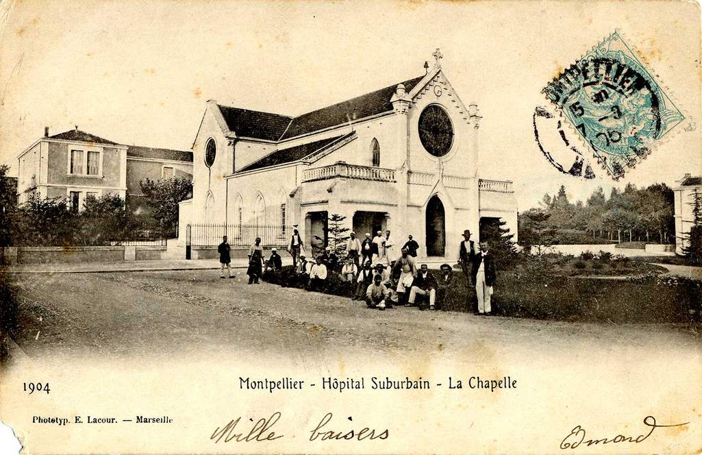 Hôpital Suburbain (la chapelle), vers 1900, 6Fi 717