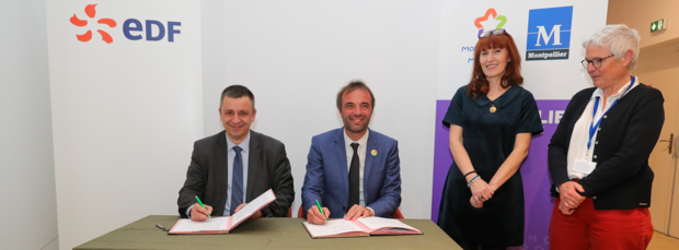 EDF et la Métropole signent un protocole d’intention pour accélérer la décarbonation du territoire