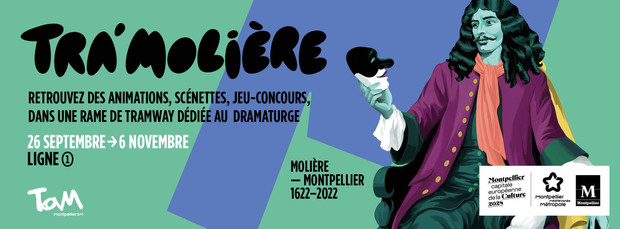 Circulation du Tra'Molière du 26 septembre au 5 novembre 2022