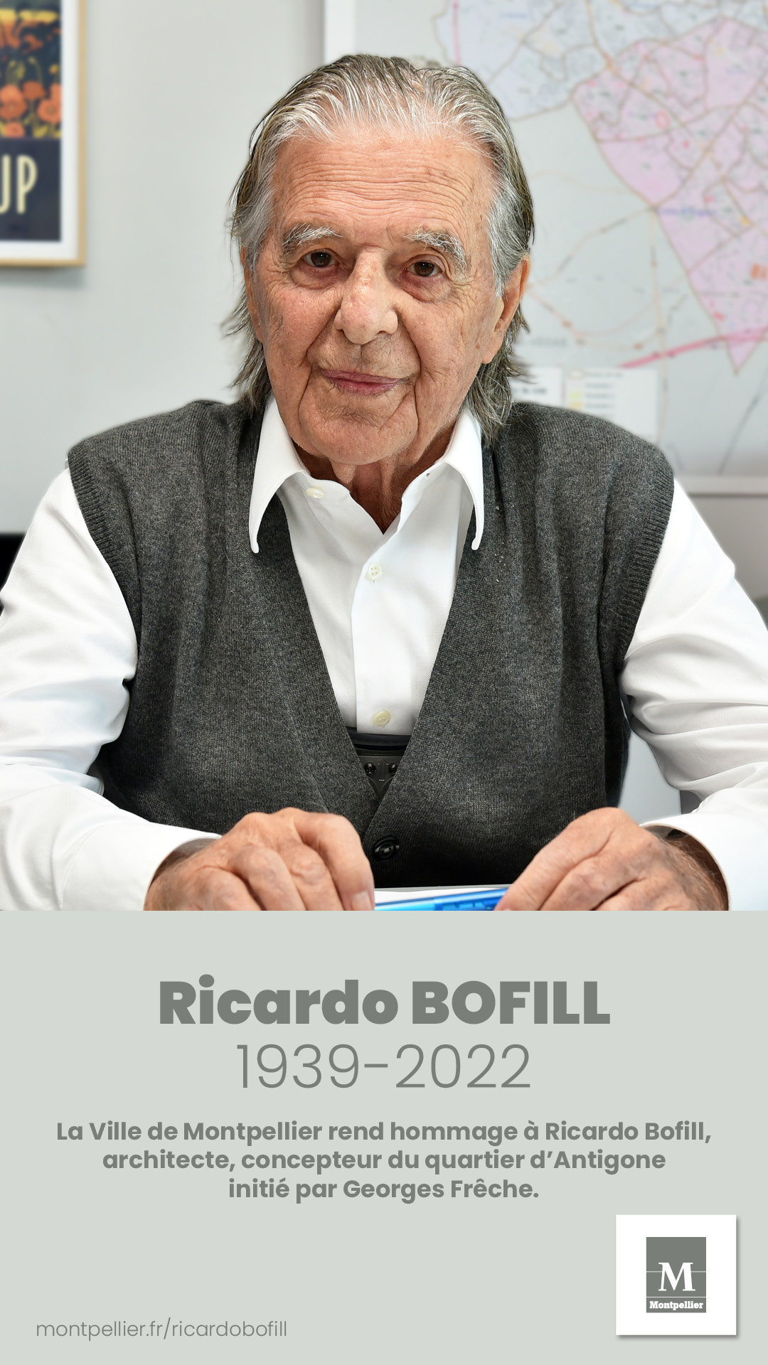 Ricardo Bofill hommage ville de Montpellier