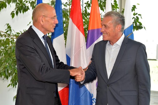 Philippe Saurel a reçu à Montpellier l'ambassadeur des Pays-Bas en France