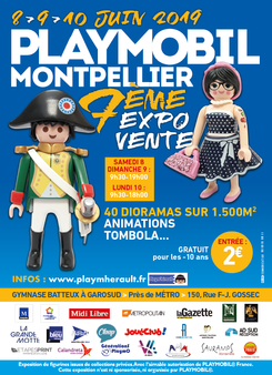 7ème Exposition-vente internationale de figurines Playmobil®
