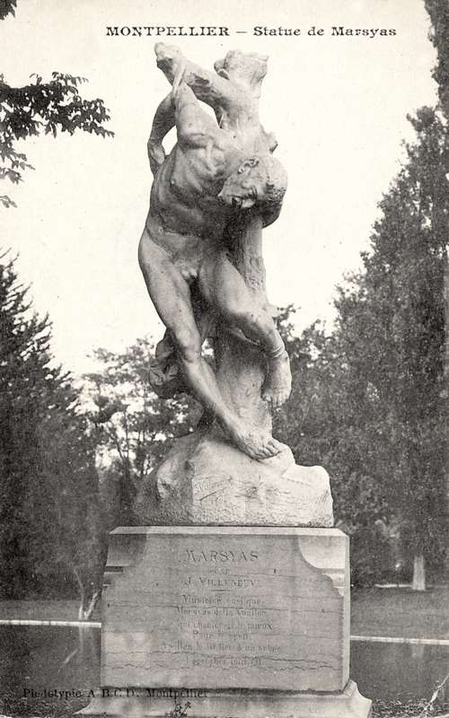 Statue de Marsyas, vers 1900, 6Fi 491