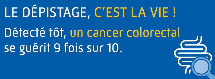 Mars Bleu : dépistage du cancer colorectal