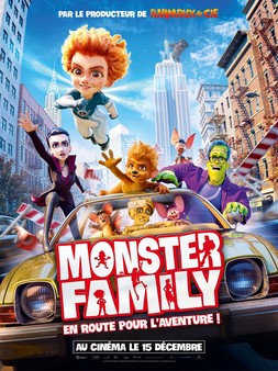 A l'affiche du cinéma de la Maison pour tous Louis Feuillade : Monster family : en route pour l'aventure !