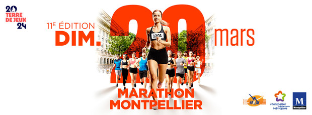 11ème édition du marathon Montpellier 2022 ce dimanche 20 mars