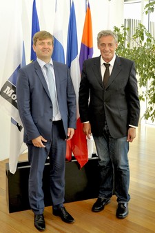 Philippe SAUREL a reçu le Consul Général de la fédération de Russie