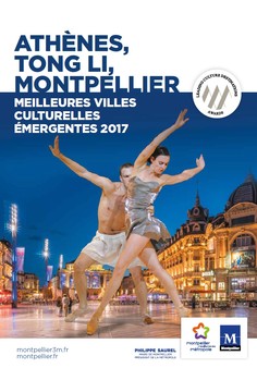 La Ville de Montpellier finaliste 2017 du prix des « Meilleures Villes culturelles émergentes »