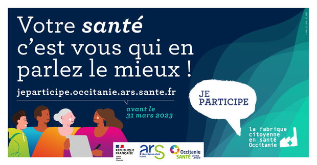 Jusqu’au 31 mars 2023, donnez votre avis sur la santé en Occitanie