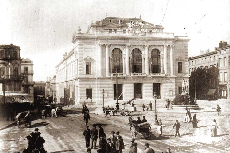 Théâtre municipal, avant 1900, photographie, AMM, 17Num0009