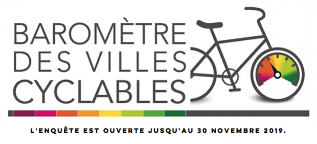 Baromètre Parlons Vélo des villes cyclables 2019 de la F.U.B