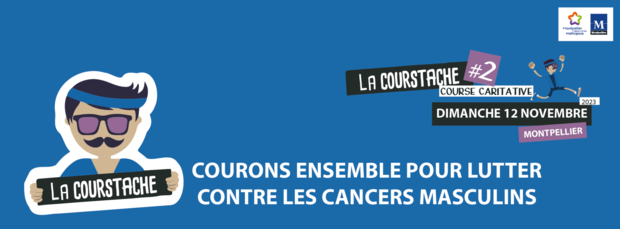Participez à "La Courstache", une course solidaire et festive pour lutter contre les cancers masculins ! 