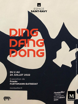 Exposition « Dig-Dang-Dong » du 2 au 24 juillet 2022 à l’Espace Saint-Ravy 