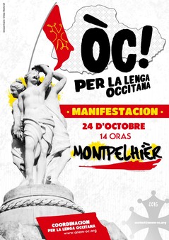 Grande manifestation occitane « Anem òc ! Per la lenga occitana ! 
