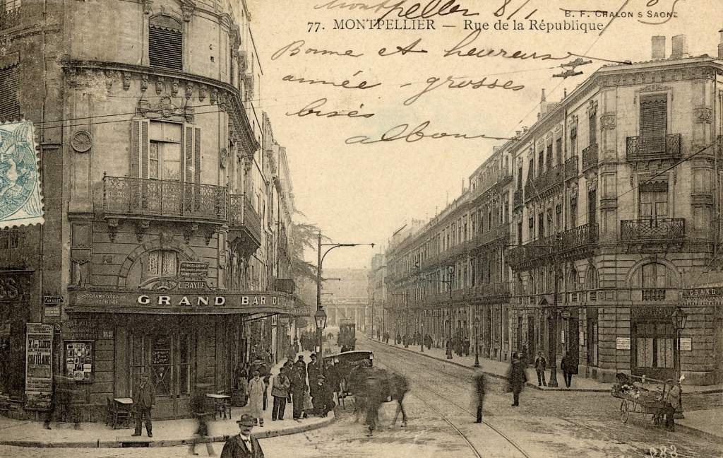 Rue de la République, vers 1900, 6Fi 238