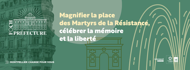 Réaménagement de la Place des Martyrs de la Résistance à Montpellier