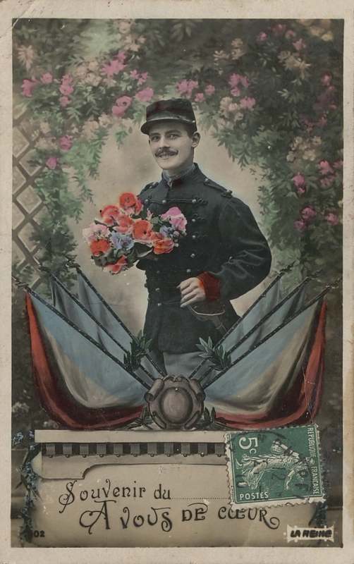 AMM, carte postale vers 1914, 33Fi253