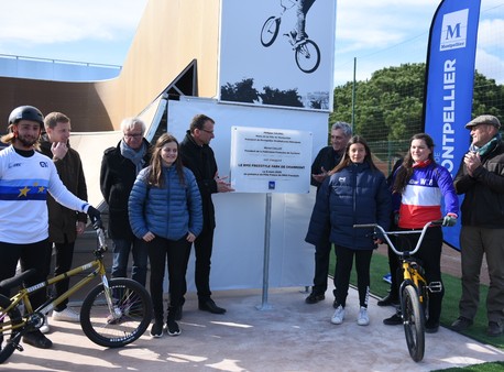 Dès aujourd’hui, un site d’entraînement BMX Freestyle Park pour l’équipe de France et en 2022, un nouveau skatepark pour tous