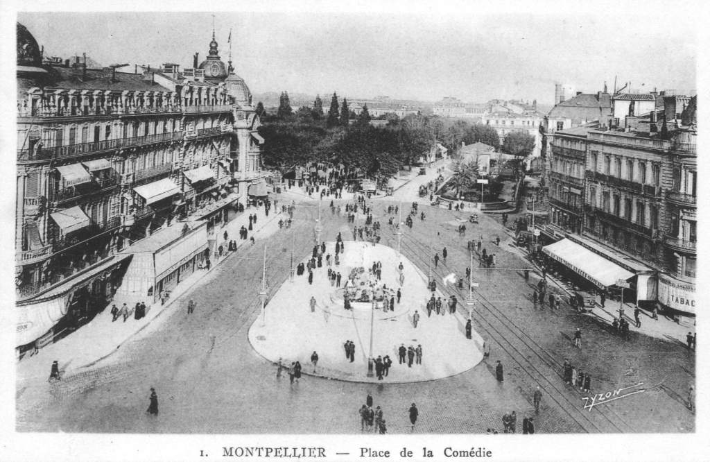 Place de la Comédie, vers 1900, 6Fi 575