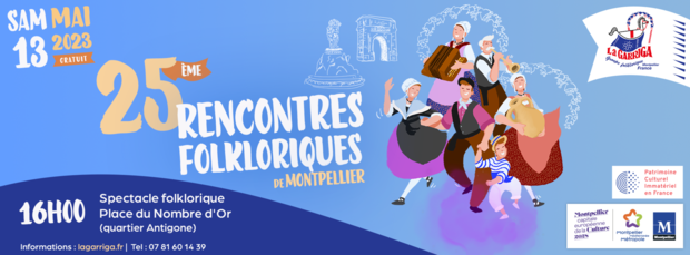 25èmes rencontres folkloriques de Montpellier