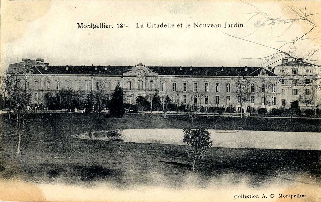 La Citadelle et le nouveau jardin, sd. AMM, carte postale, 6Fi333 