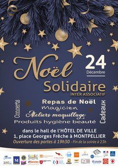 « Noël solidaire » : un repas organisé le 24 décembre à l'Hôtel de Ville pour les plus démunis 