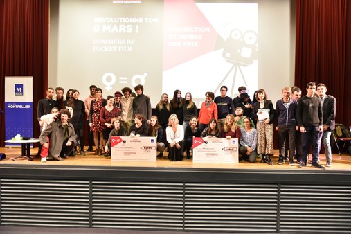 La Ville de Montpellier récompense deux Pocket films lors de la cérémonie de remise de prix « Révolutionne ton 8 mars ! »