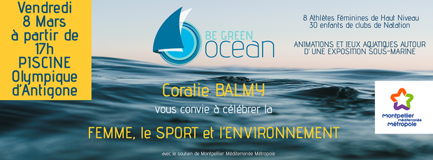 Coralie Balmy célèbre la Femme, le Sport et l'Environnement