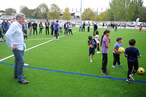La Ville de Montpellier a inauguré deux terrains de sport dans le quartier Mosson