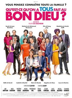 A l'affiche du cinéma de la Maison pour tous Louis Feuillade : Qu'est-ce qu'on a tous fait au bon dieu ?