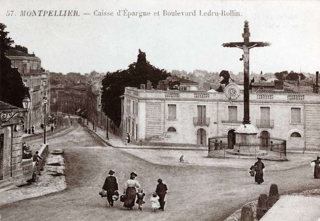 Croix du Peyrou, vers 1900, 6Fi77